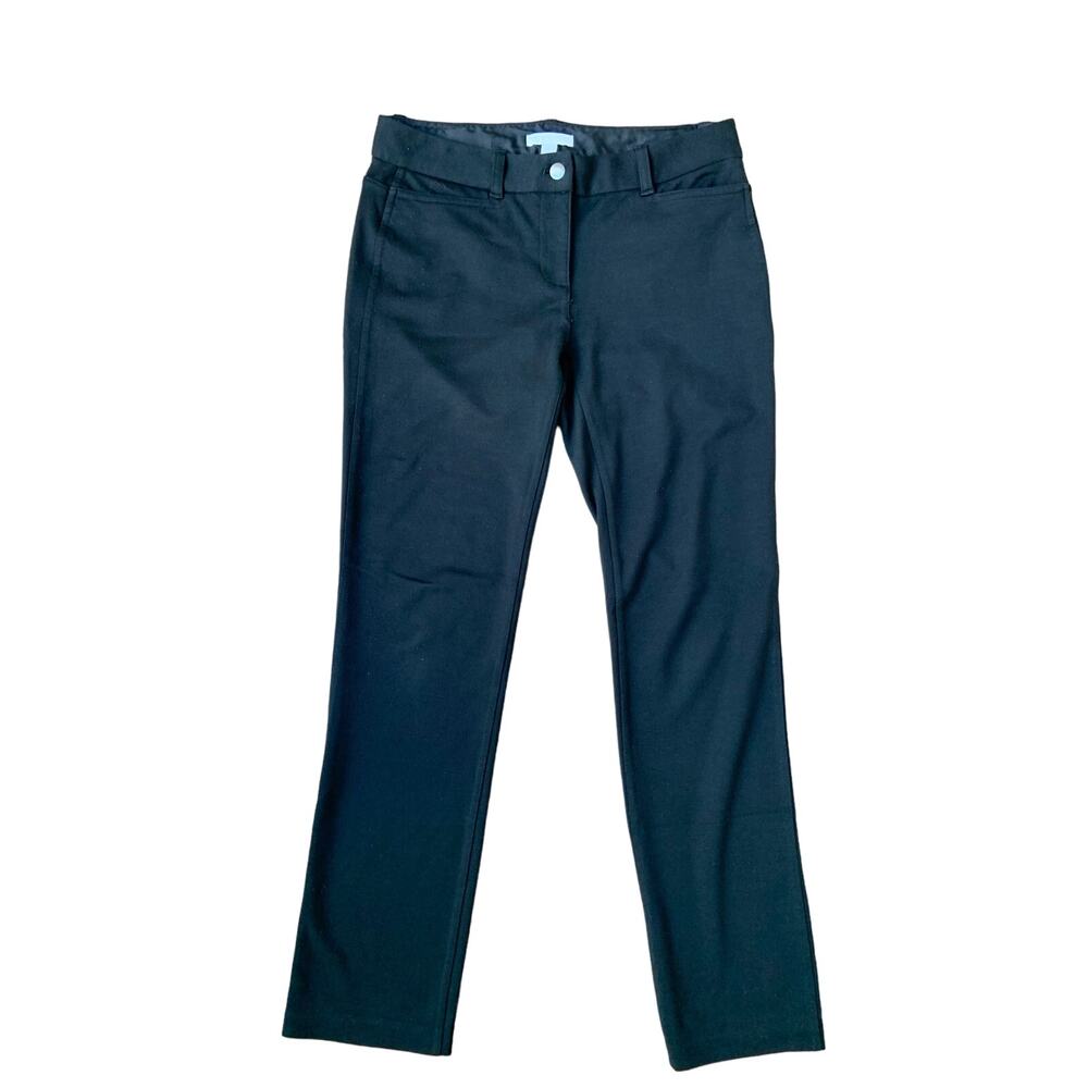 New York & Company Stretch Black Pants Slacks Women's Size 4